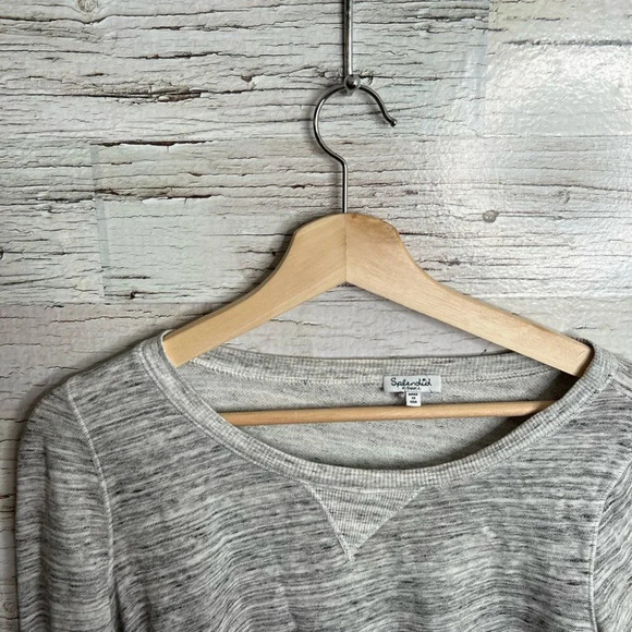 Splendid long  sleeve gray sweater size xs - Picture 4 of 9